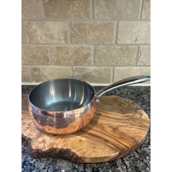 Other - Il‎ Mulino New York 1.5 Quart Stainless Copper Saucepan Pot No Lid